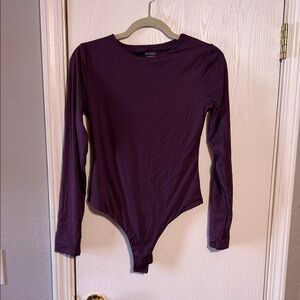 Plum Long Sleeve Bodysuit
